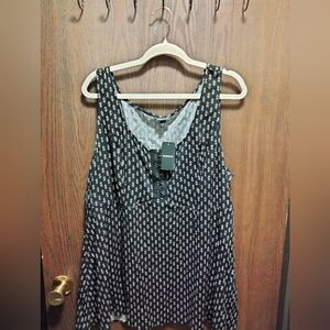 NWT Torrid Fit And Flare Sleeveless Top